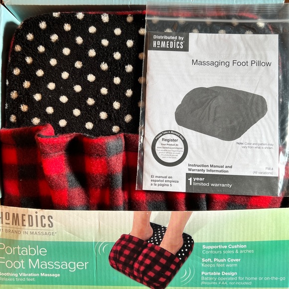 HoMedics Portable Foot Massager - Picture 3 of 3